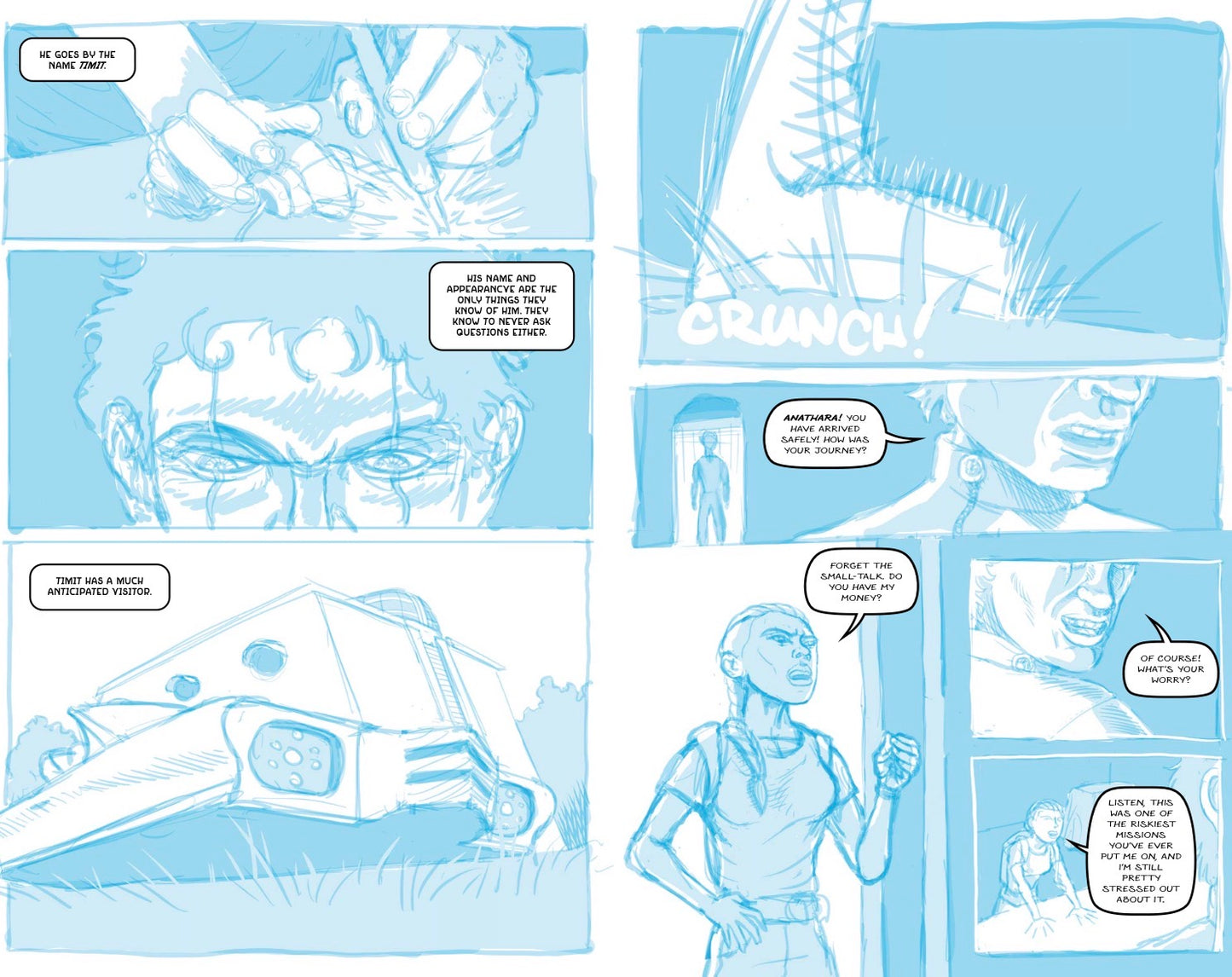 Derivative Tales From Beyond #2 Ashcan